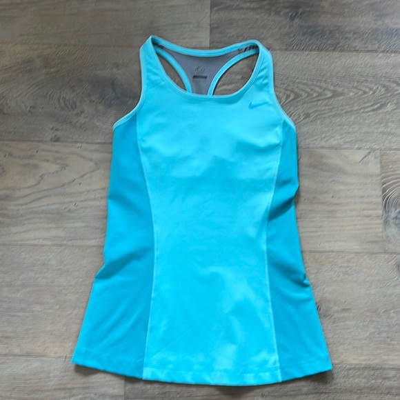 Nike Tops - Nike Dri-Fit Racerback Turquoise Tennis Tank-Small Matching Skirts Sold Separate